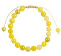 Lemon Jade Beaded Bracelet B4127-8MM
