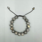 Atlas Jasper Stone Braided Bracelet B4129-12MM