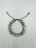 Atlas Jasper Stone Braided Bracelet B4129-12MM