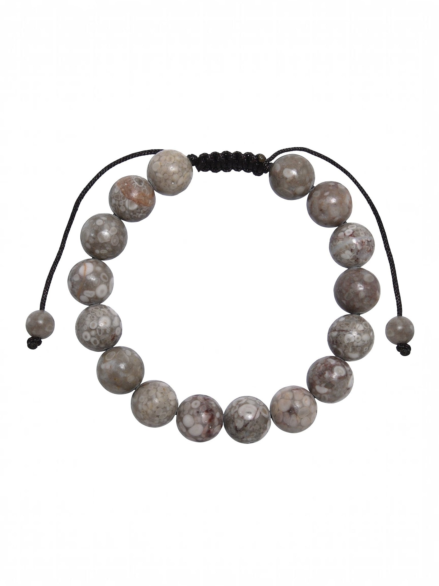 Maifan Stone Braided Bracelet B4151-10MM