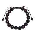 Breciated Jasper Stone Braided Bracelet B4154-10MM