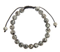 Black Sesame Jasper Bracelet B4155-8MM