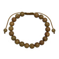 Woodenline Jasper Stone Braided Bracelet B4163-8MM