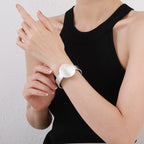Round Pu Leather Magnetic Bracelet B4184