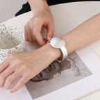 Round Pu Leather Magnetic Bracelet B4184