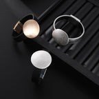 Round Pu Leather Magnetic Bracelet B4184