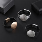Round Pu Leather Magnetic Bracelet B4184