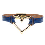 Heart Leatherette Magnetic Bracelet B4250