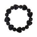 Heart Bead Rhinestone Bracelet B4259 - view 6