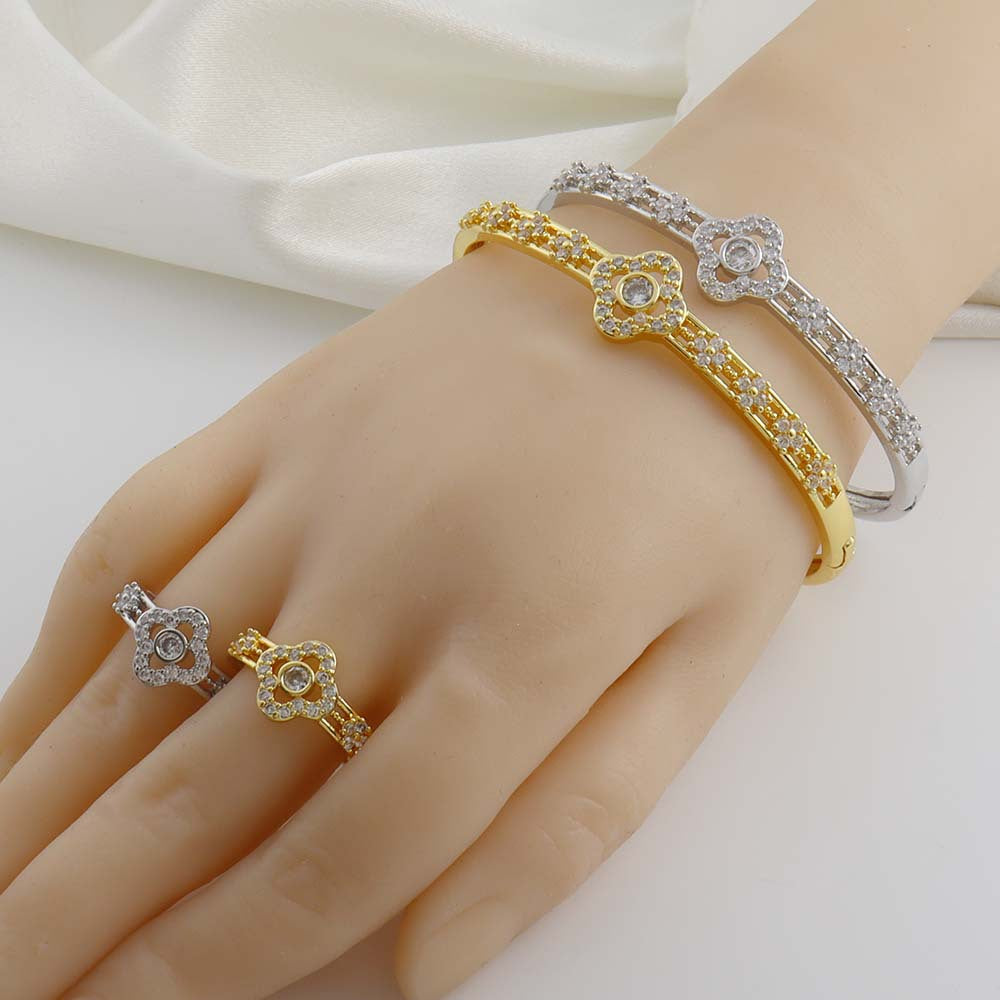 Cubic Zirconia Stone Bracelet B4268