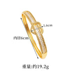 Cubic Zirconia Heart Bracelet B4269
