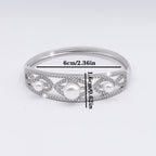 Rhinestone and Pearl Bracelet B4281