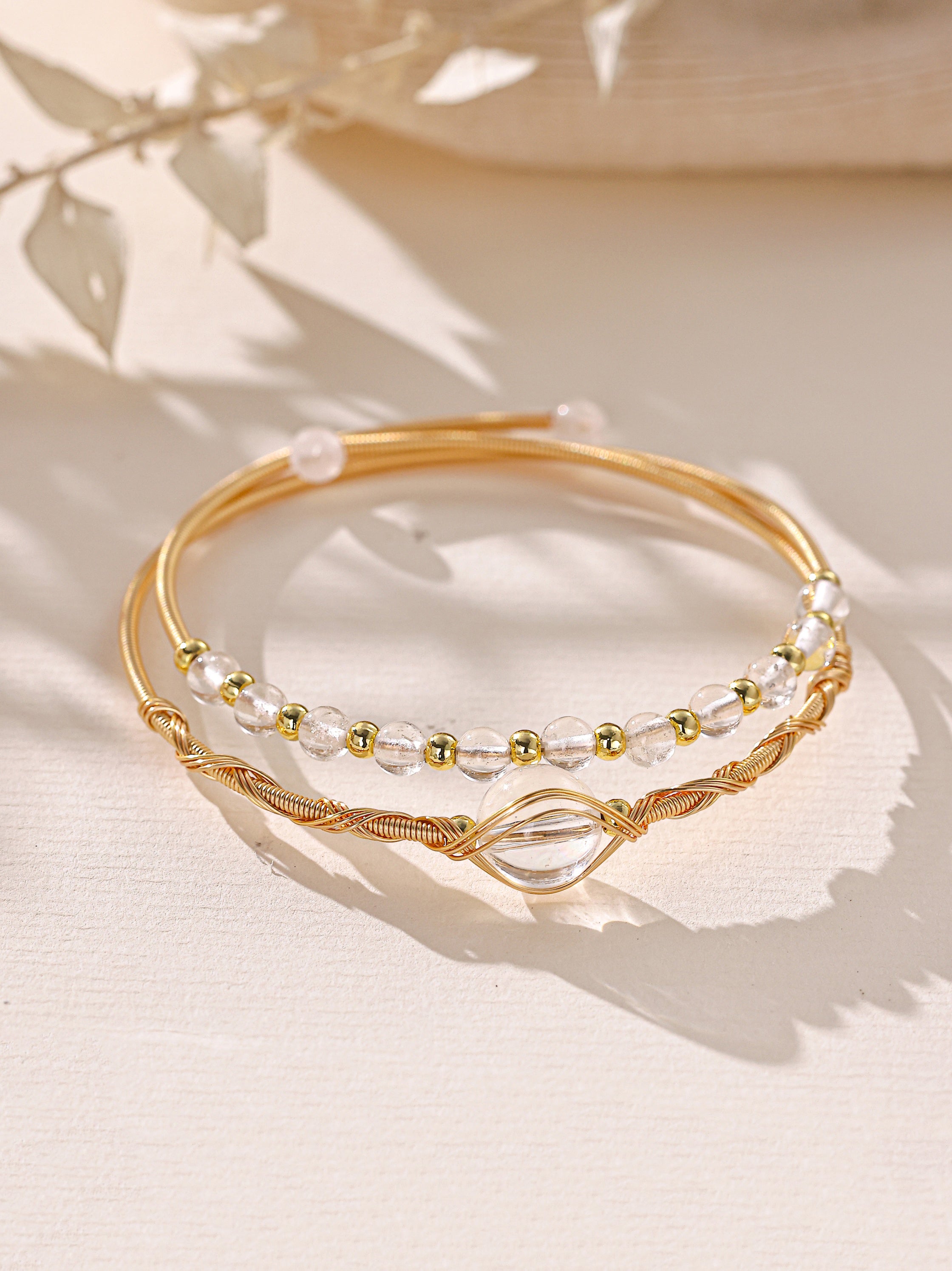Various Stones Handmade Bracelet B4332