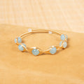 Mixed-Stone Copper Handmade Bracelet B4333 - view 10
