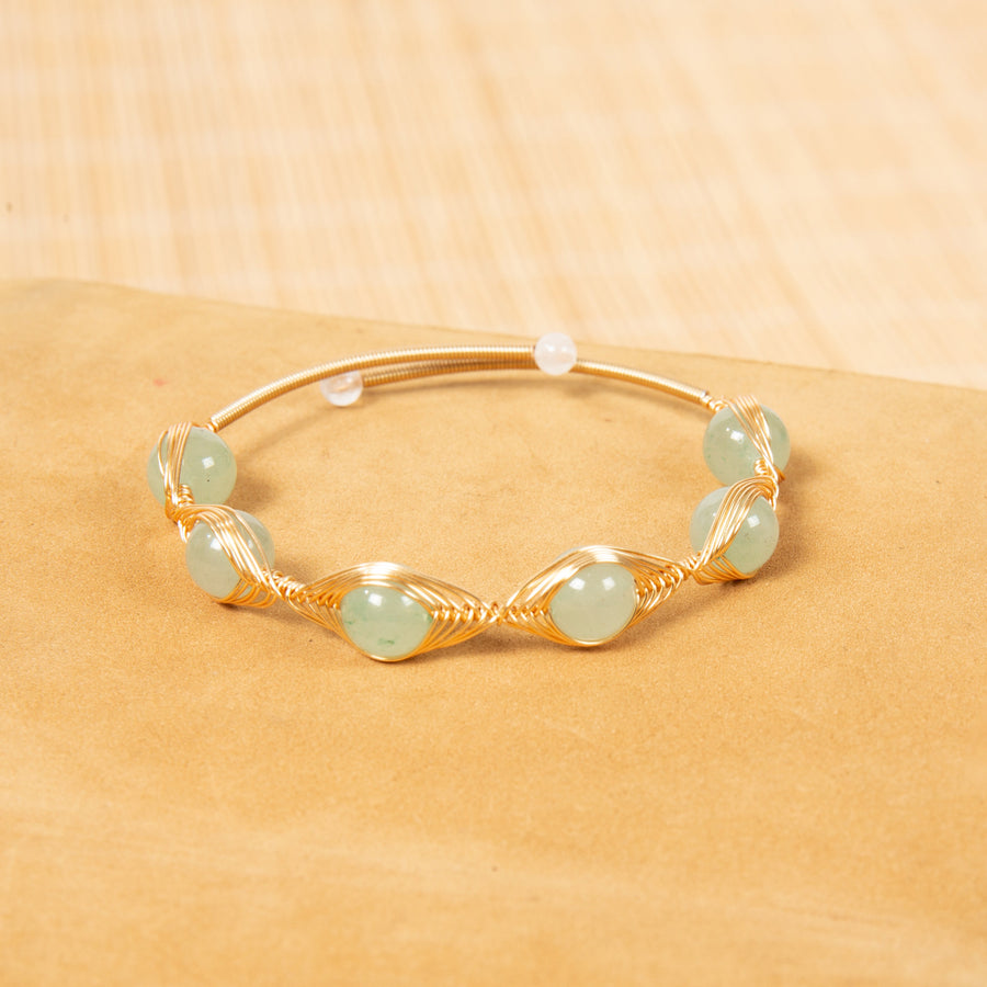Mixed-Stone Copper Handmade Bracelet B4333
