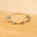 Various Stones Copper Handmade Bracelet B4333