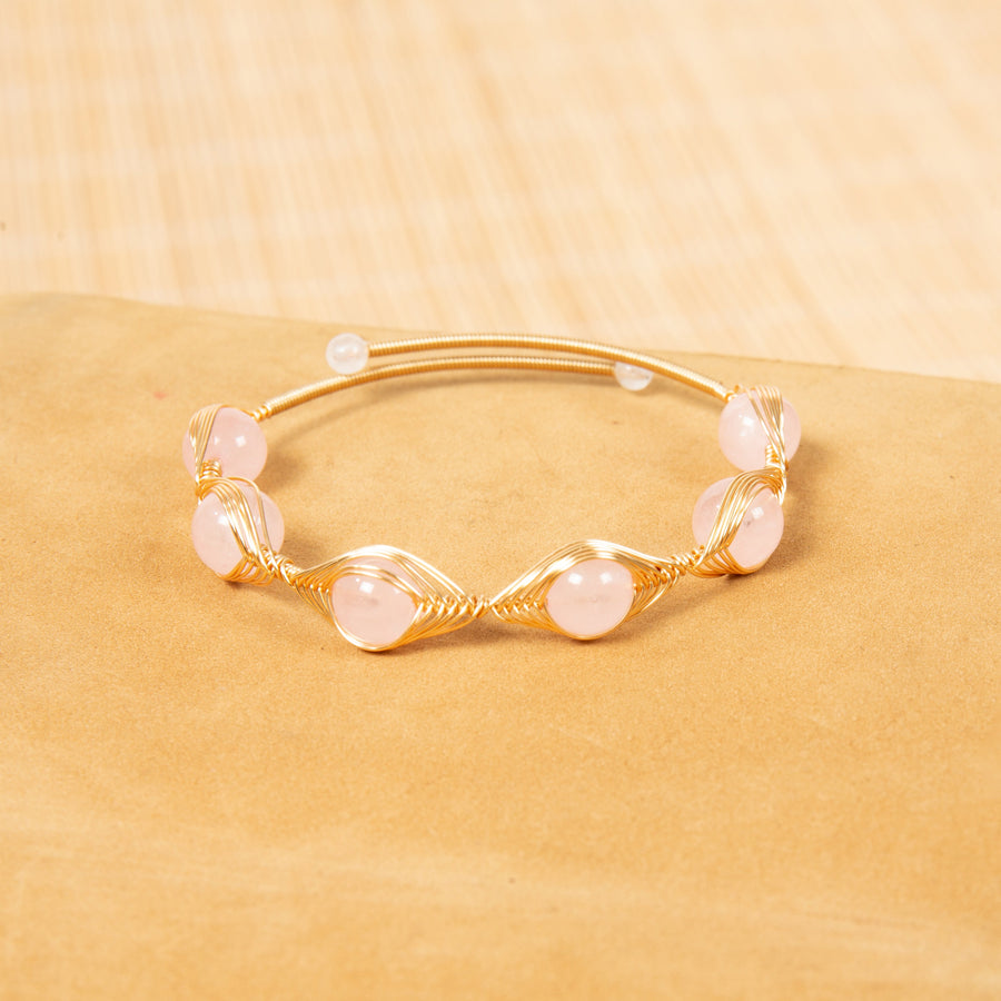 Mixed-Stone Copper Handmade Bracelet B4333