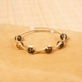 Mixed-Stone Copper Handmade Bracelet B4333 - view 6