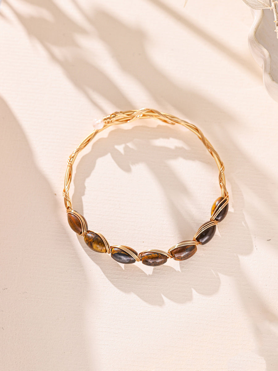 Bohemian Natural Stone Handmade Bracelet B4337