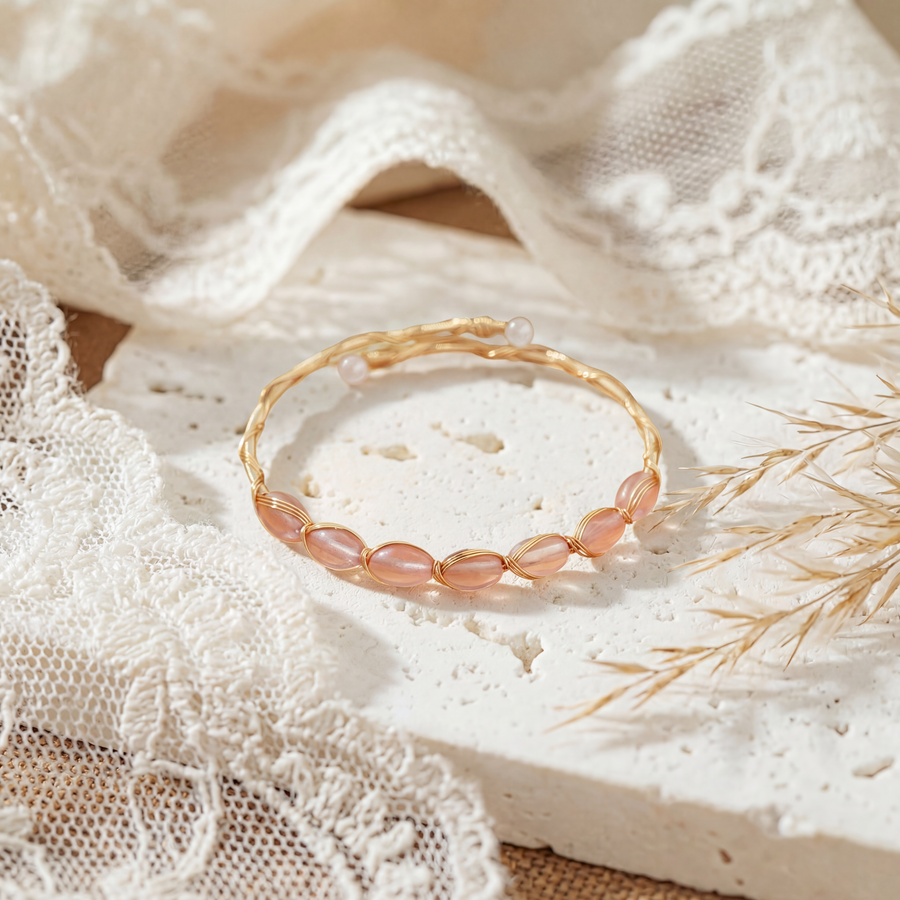 Bohemian Natural Stone Handmade Bracelet B4337