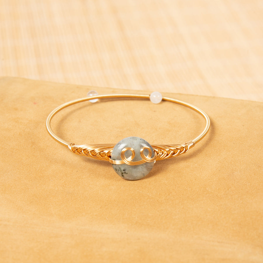 Mixed-Stone Handmade Bracelet B4338