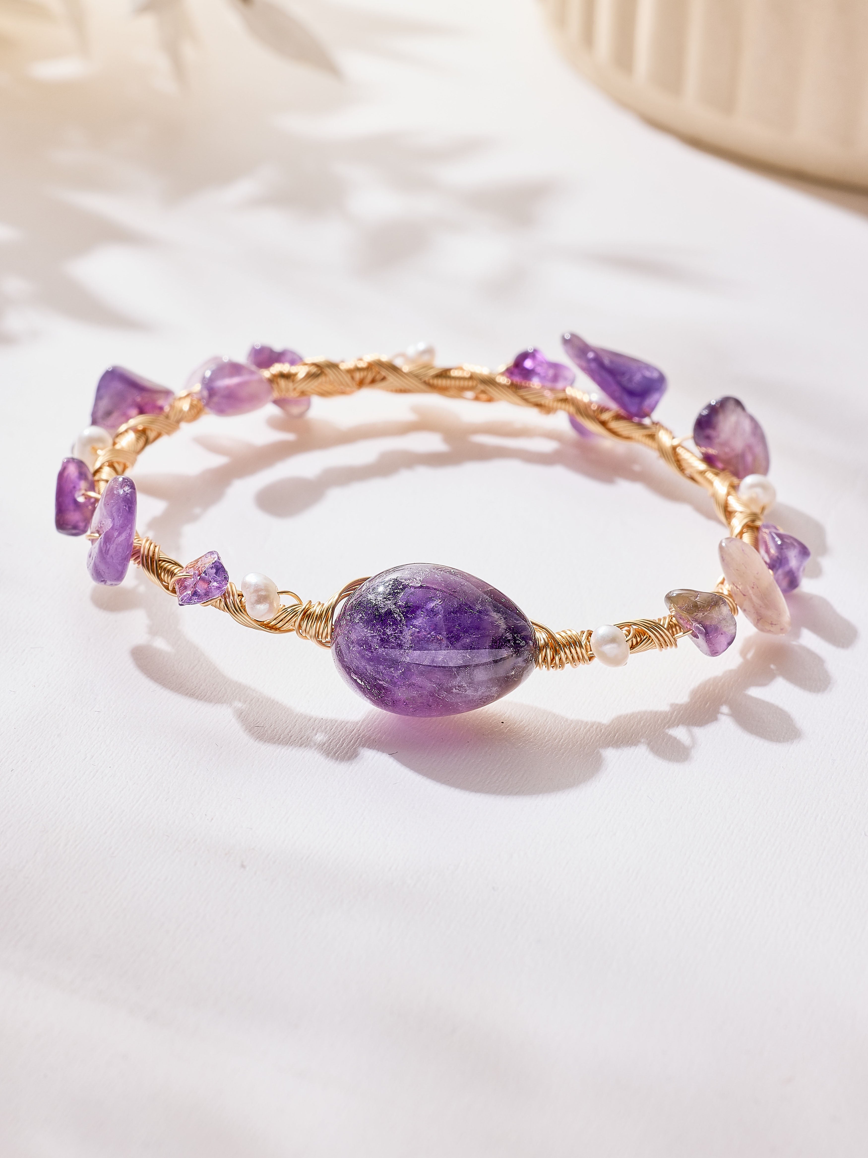 Natural Stone Bracelet B4361