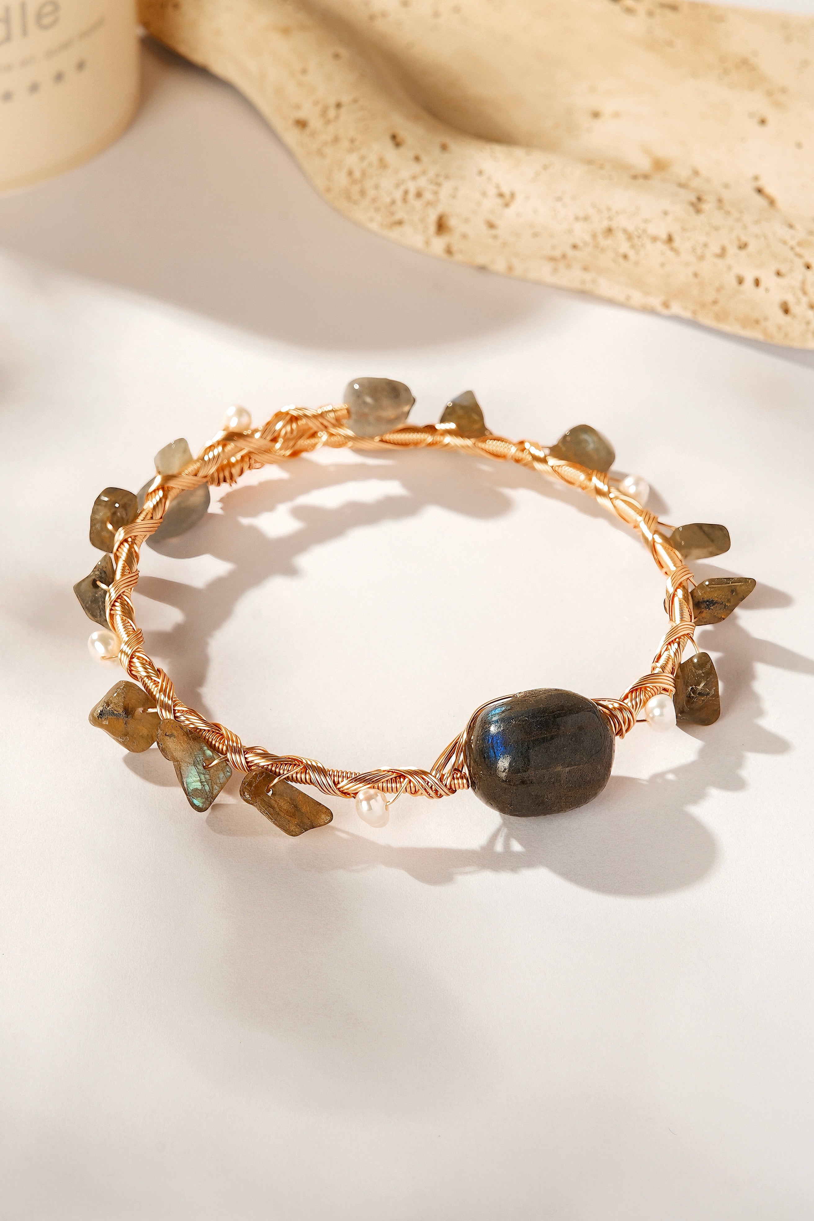 Natural Stone Bracelet B4361
