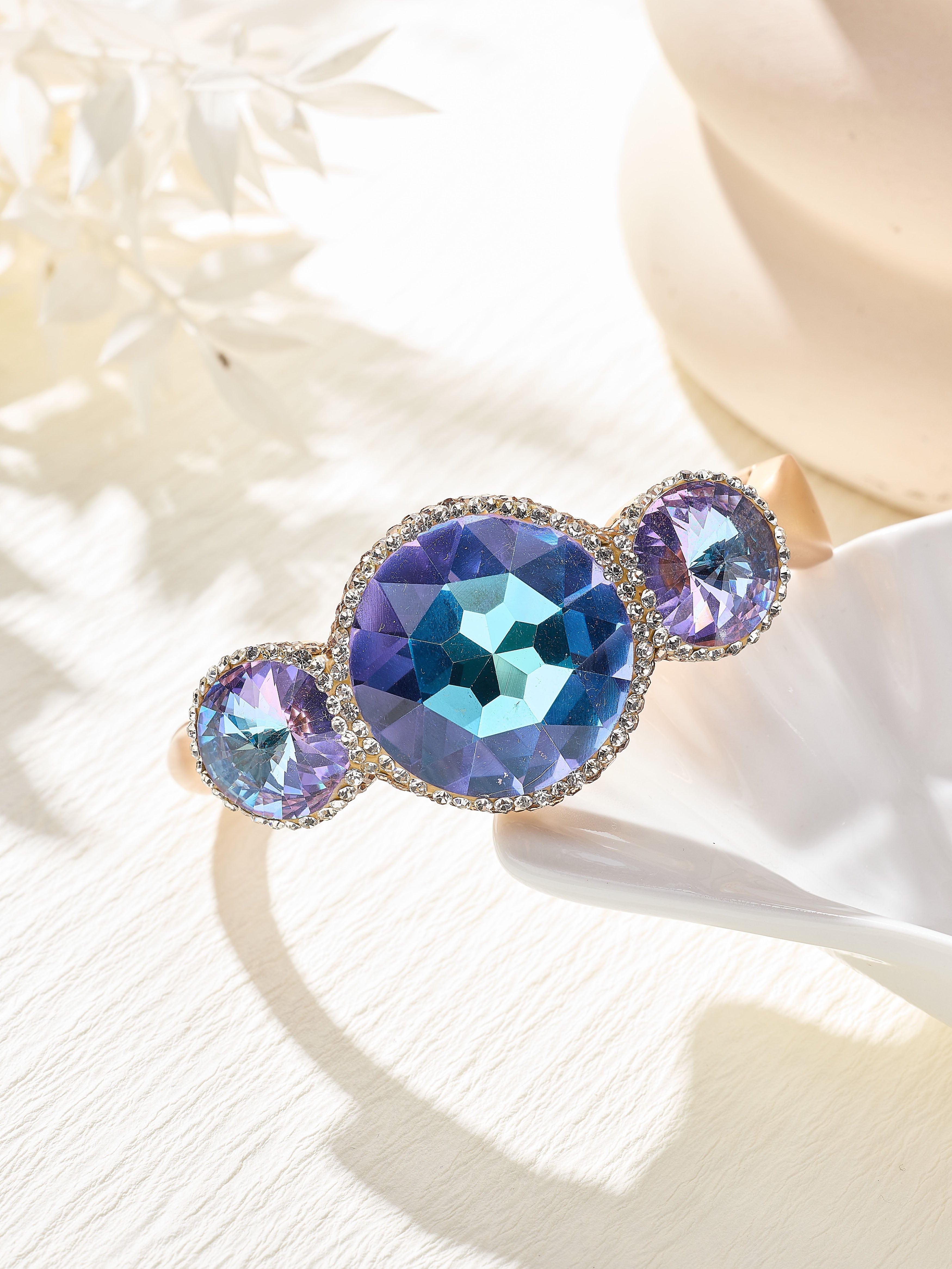 Round Crystal Handmade Bracelet B4366