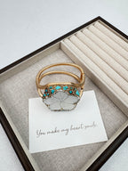 Flower Shell Stone Bracelets B4370