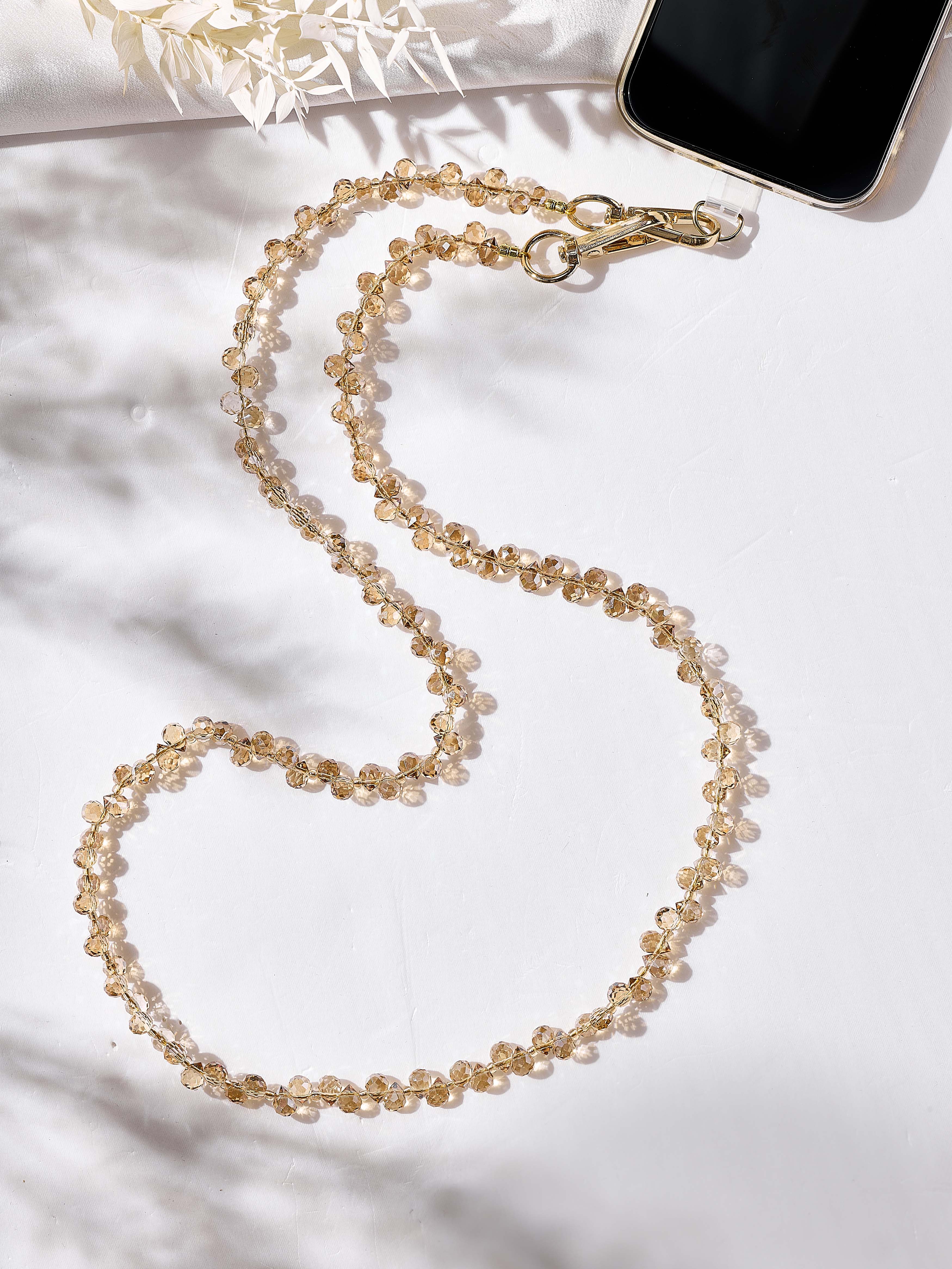 Crystal Bead Neck Lanyard BC5647