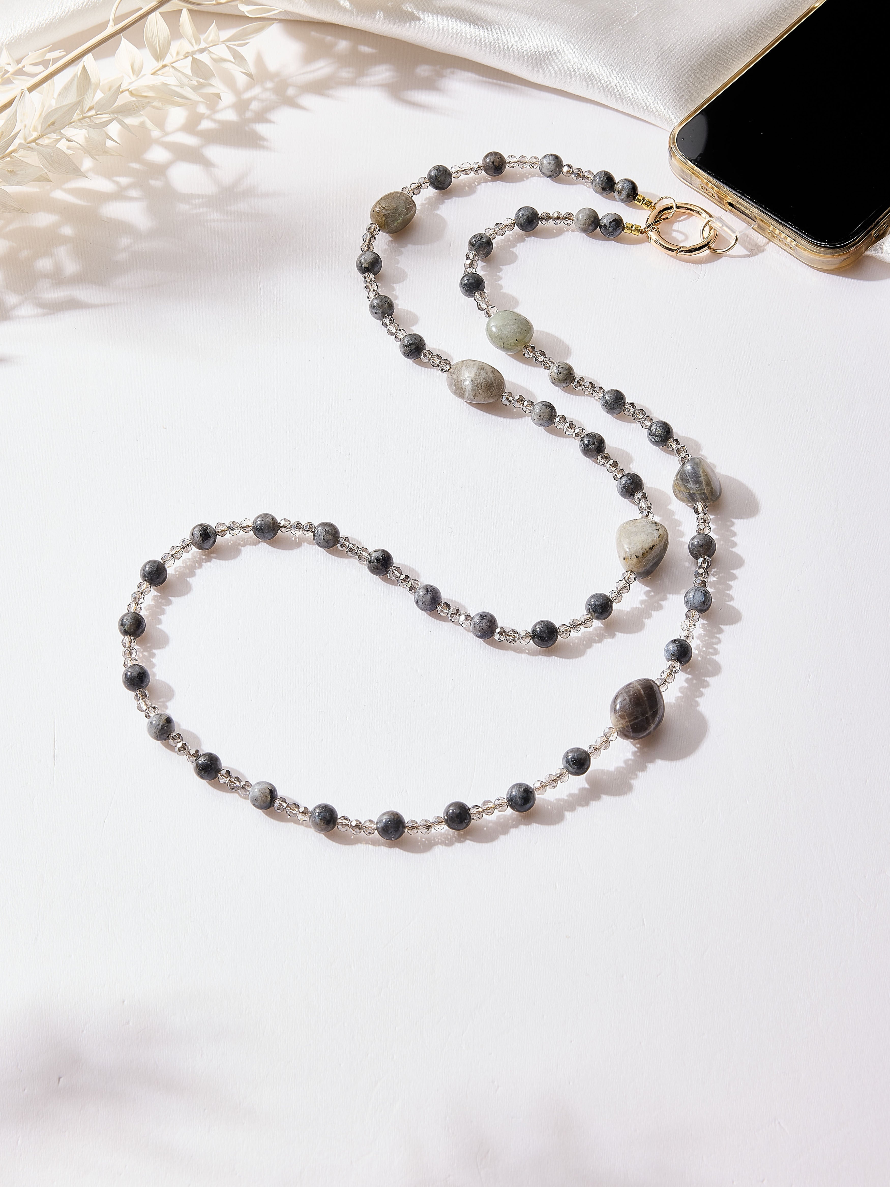 Various Stones Neck Lanyard BC5662