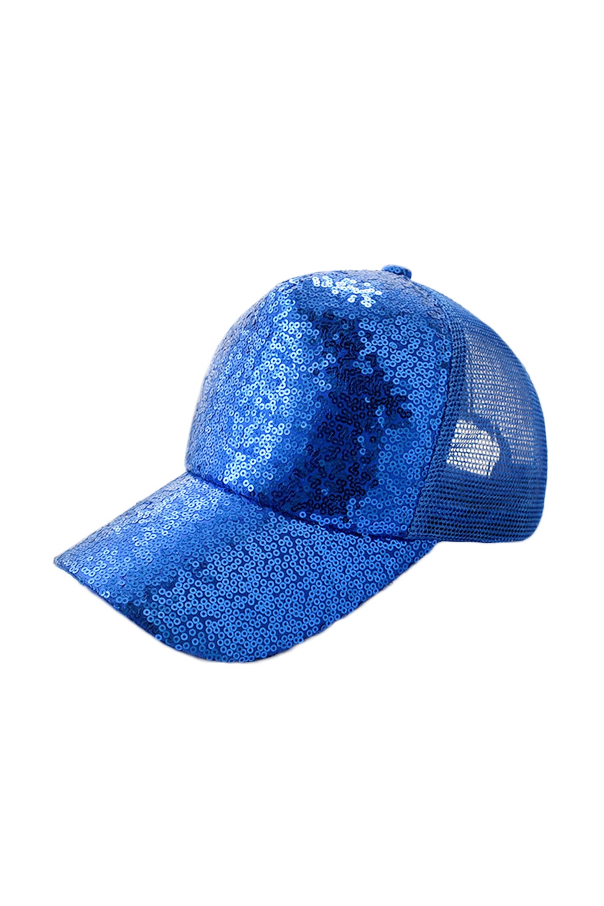 Sequin Children Size Mesh Cap C0435