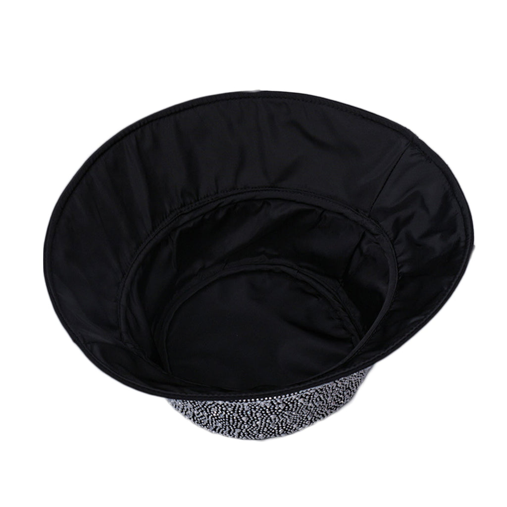 Rhinestone Flat Bucket Hat C0737
