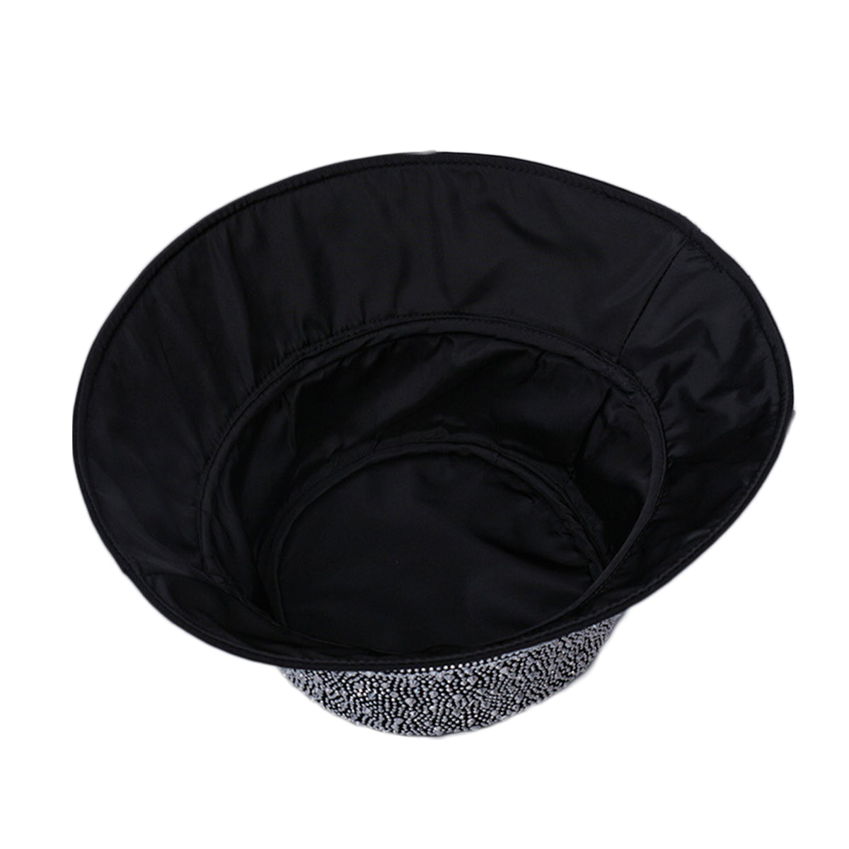 Rhinestone Flat Bucket Hat C0737