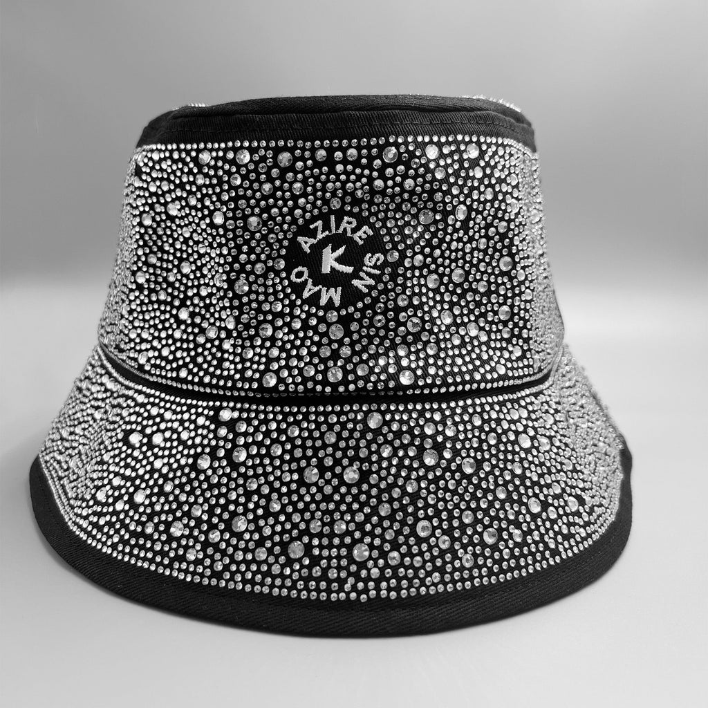 Rhinestone Flat Bucket Hat C0737