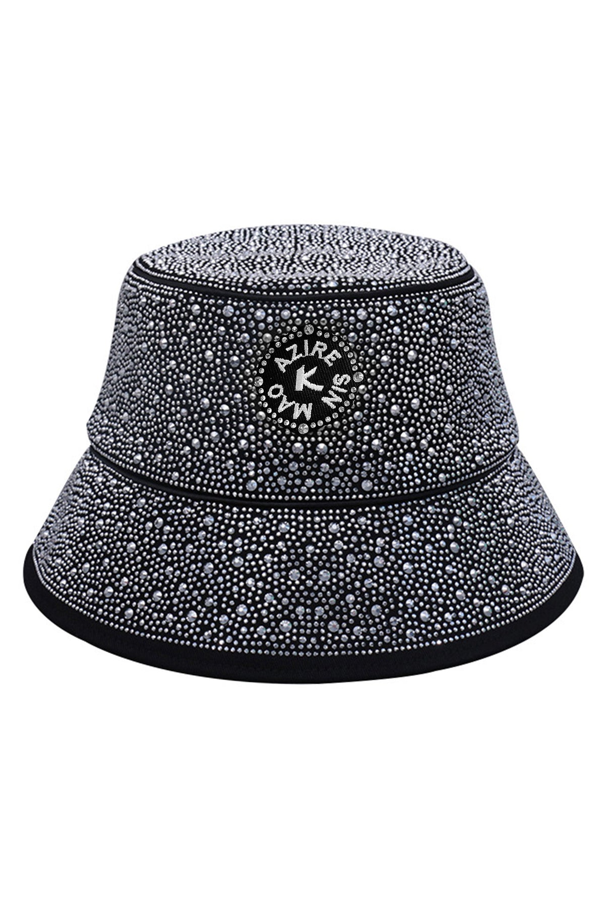 Rhinestone Flat Bucket Hat C0737