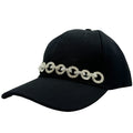 Geometry Rhinestone Chains Cap C0782