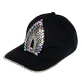 Marquise Shaped Rhinestone Baseball Cap C0787