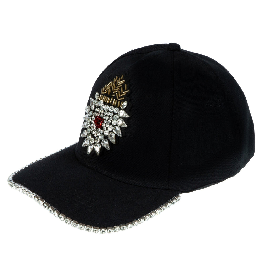 Shield Rhinestone Baseball Cap C0788