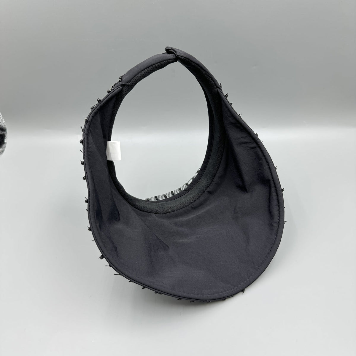 Mesh Rhinestone Visor Cap C0811