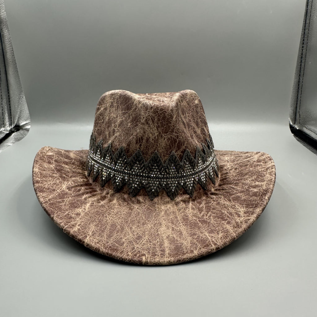 Vintage Unisex Western Cowboy Hat C0825