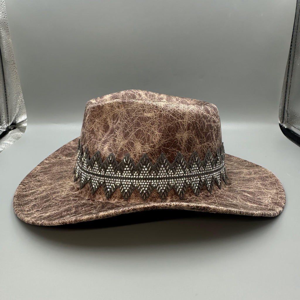 Vintage Unisex Western Cowboy Hat C0825