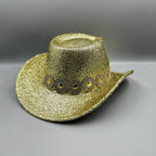 Sequin Rhinestone Cowgirl Hat C0829