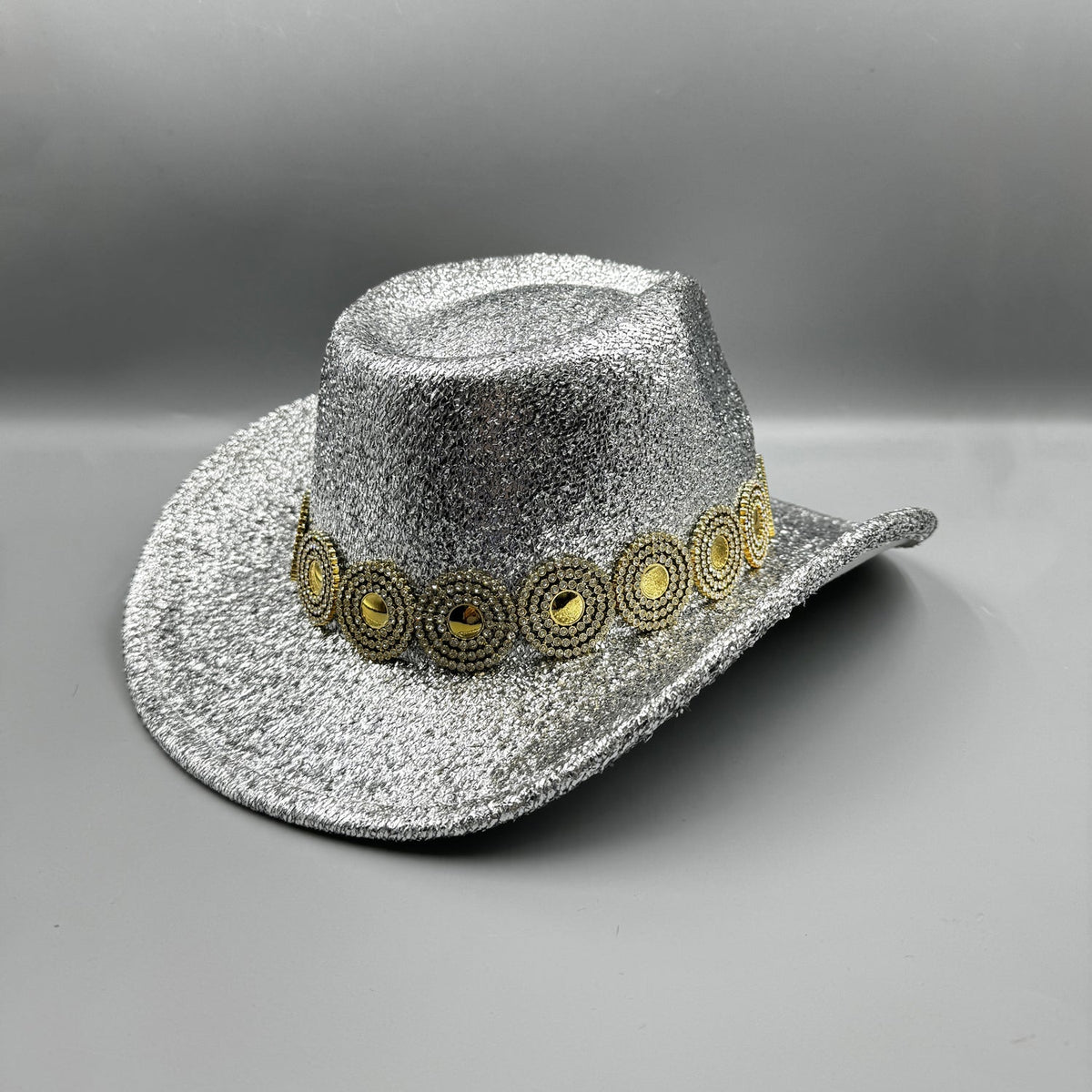 Sequin Rhinestone Cowgirl Hat C0829
