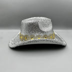 Sequin Rhinestone Cowgirl Hat C0829