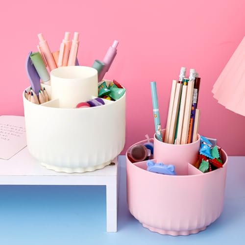 Ceramic Rhinestone Makeup Brush Rotatable Holder 5 Slot CR0001 - view 15