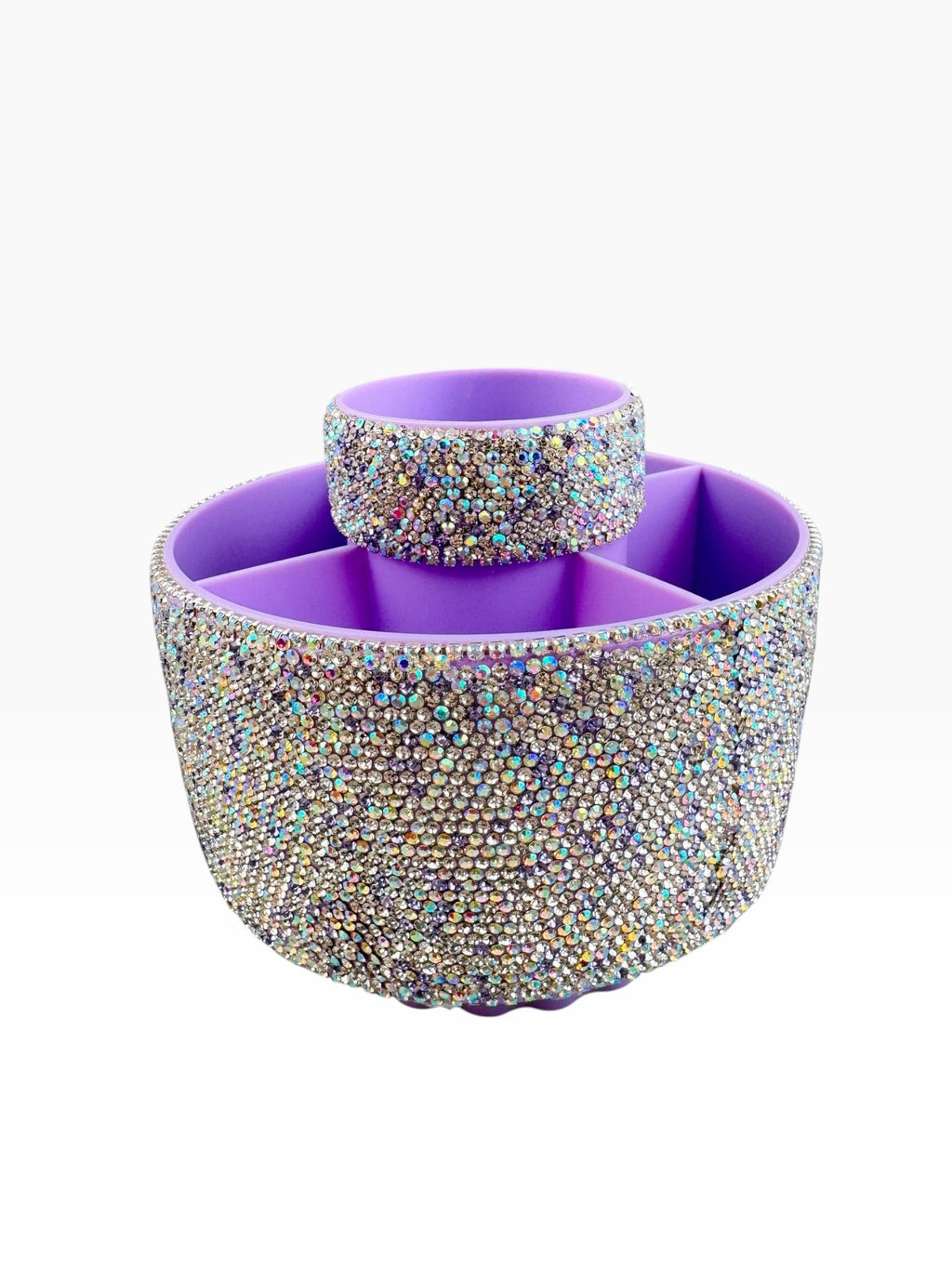 Ceramic Rhinestone Makeup Brush Rotatable Holder 5 Slot CR0001 - view 25
