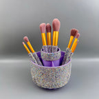 Ceramic Rhinestone Makeup Brush Rotatable Holder 5 Slot CR0001 - view 12