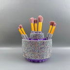 Ceramic Rhinestone Makeup Brush Rotatable Holder 5 Slot CR0001 - view 11