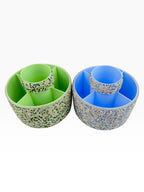Ceramic Rhinestone Makeup Brush Rotatable Holder 5 Slot CR0001 - view 18